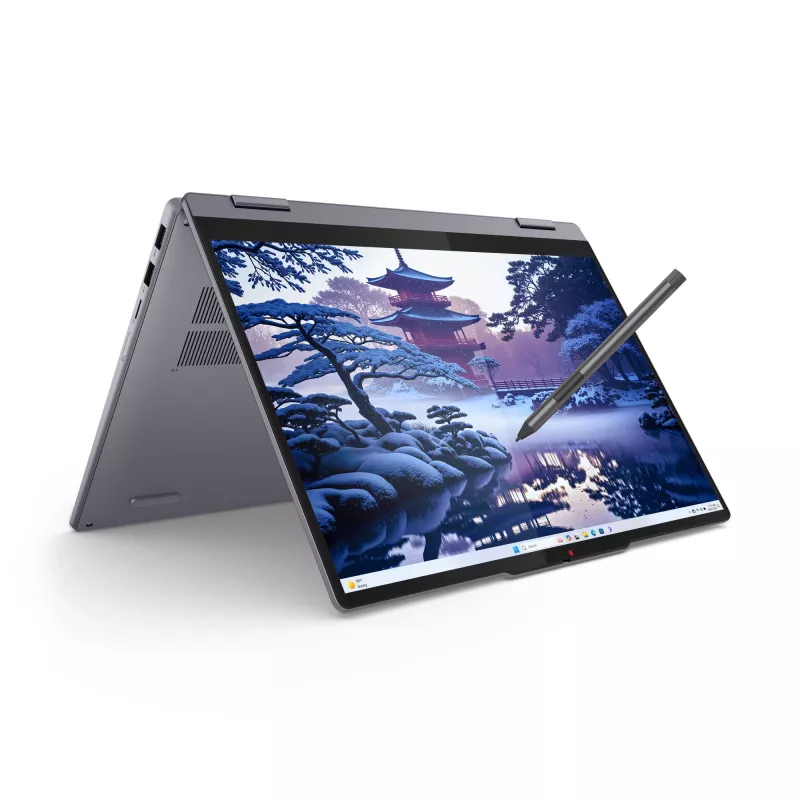 Lenovo IdeaPad 5 2-in-1 14IAL10 Intel Core Ultra 5 225H Hybrid (2-in-1) 35,6 cm (14 Zoll) Touchscreen WUXGA 16 GB LPDDR5x-SDRAM 512 GB SSD Wi-Fi 7 (802.11be) Windows 11 Home German Grau