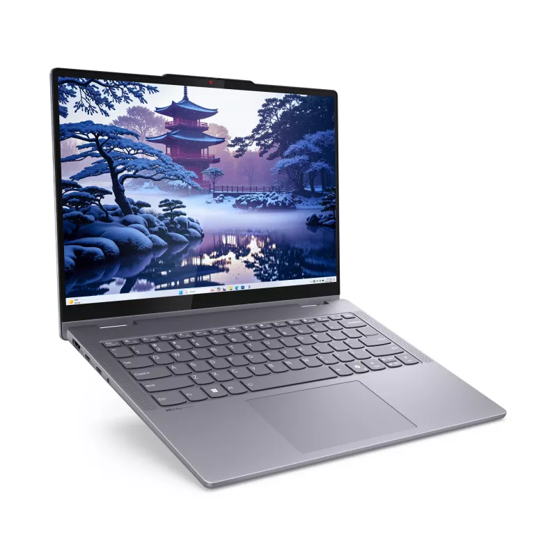 Lenovo IdeaPad 5 2-in-1 14IAL10 Intel Core Ultra 5 225H Hybrid (2-in-1) 35,6 cm (14 Zoll) Touchscreen WUXGA 16 GB LPDDR5x-SDRAM 512 GB SSD Wi-Fi 7 (802.11be) Windows 11 Home German Grau