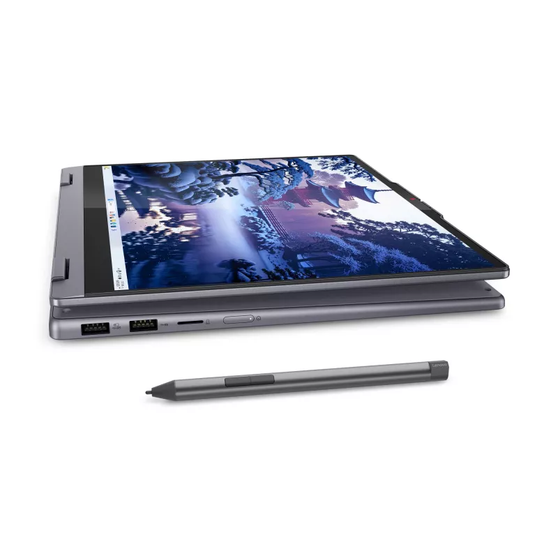 Lenovo IdeaPad 5 2-in-1 14IAL10 Intel Core Ultra 5 225H Hybrid (2-in-1) 35,6 cm (14 Zoll) Touchscreen WUXGA 16 GB LPDDR5x-SDRAM 512 GB SSD Wi-Fi 7 (802.11be) Windows 11 Home German Grau