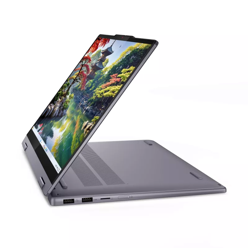 Lenovo IdeaPad 5 2-in-1 14IAL10 Intel Core Ultra 5 225H Hybrid (2-in-1) 35,6 cm (14 Zoll) Touchscreen WUXGA 16 GB LPDDR5x-SDRAM 512 GB SSD Wi-Fi 7 (802.11be) Windows 11 Home German Grau