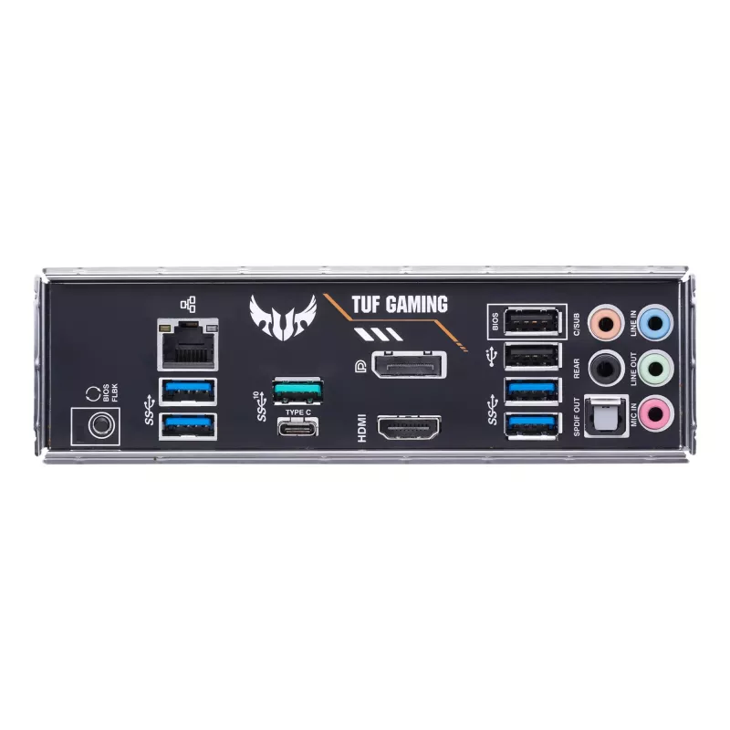 Motherboard ASUS TUF GAMING B450-PLUS II ATX, AMD B450, Sockel AM4, 4×DIMM DDR4, 128GB, 1×M.2, 6×SATA, HDMI 2.0b, DP1.2, Gigabit LAN