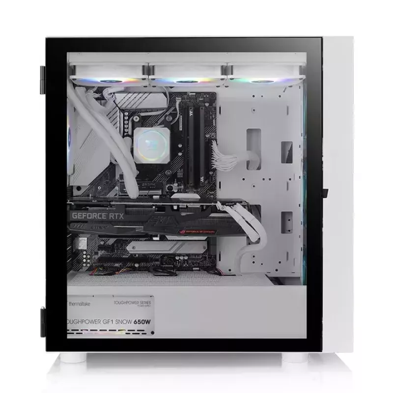 PC-Gehäuse Thermaltake H570 TG ARGB Midi Tower Weiß