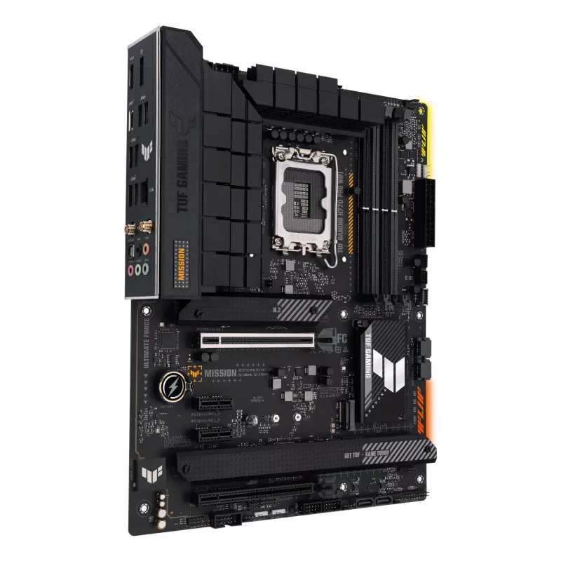 Motherboard ASUS TUF GAMING H770-PRO WIFI — Intel H770, LGA 1700, ATX, DDR5, 4x DIMM, 128GB, Wi‑Fi 6, 2.5Gb LAN, 4x M.2