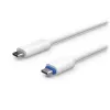 PoE-Adapter UBIQUITI UACC-ADAPTER-POE-USBC — 48V Eingang, 5V 0,25A Ausgang, kompakt 30,4×30,4×95mm, weiß