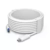 PoE-Adapter UBIQUITI UACC-ADAPTER-POE-USBC — 48V Eingang, 5V 0,25A Ausgang, kompakt 30,4×30,4×95mm, weiß