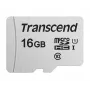 Transcend MicroSDHC-Karte 300S 16GB UHS-I U1 ohne Adapter