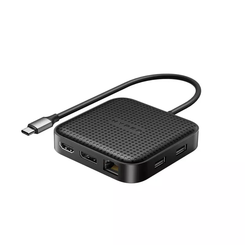 Targus HD USB4 Mobile Dock Kabelgebunden Schwarz
