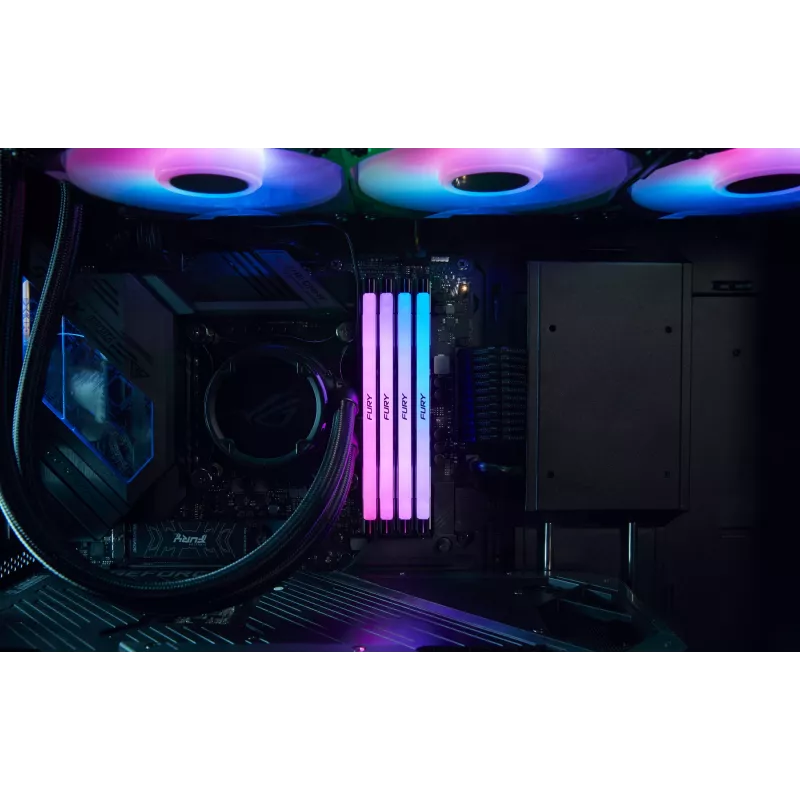 Kingston Technology FURY 32GB 6400MT/s DDR5 CL32 DIMM (Kit of 2) Renegade RGB