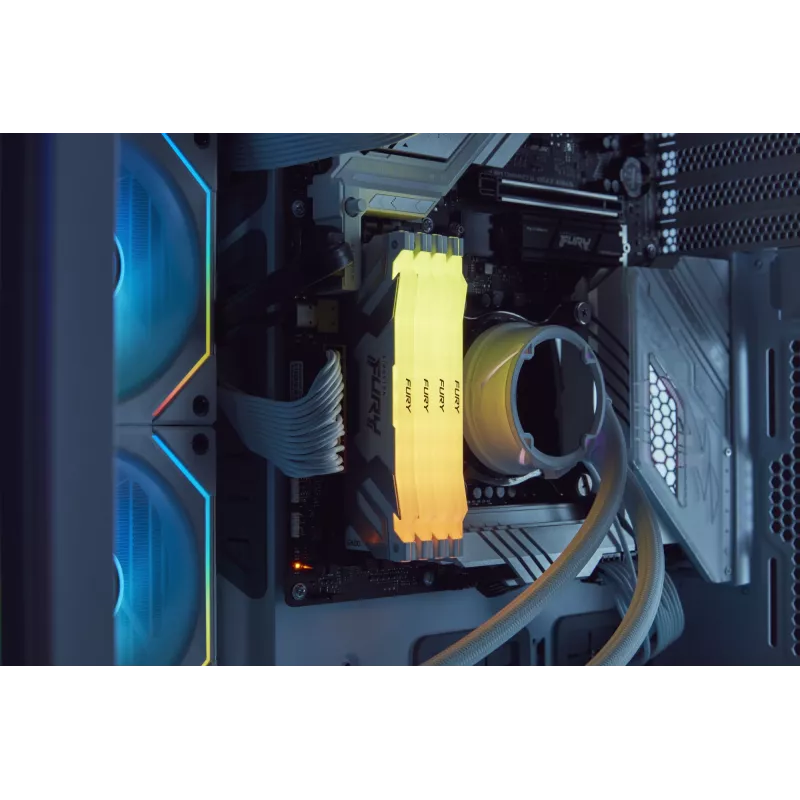 Kingston Technology FURY 32GB 6400MT/s DDR5 CL32 DIMM (Kit of 2) Renegade RGB