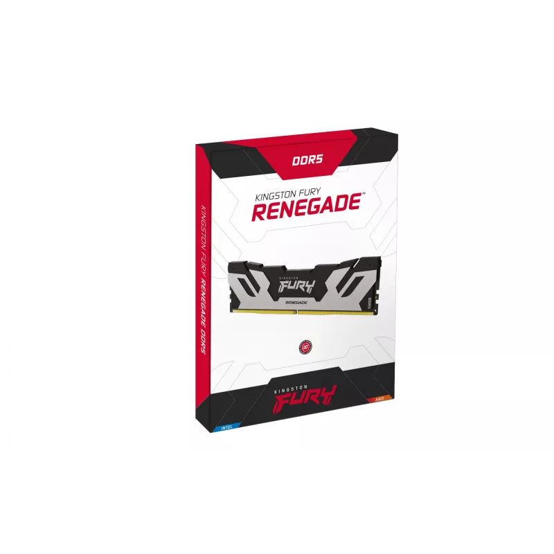 Kingston Technology FURY 32GB 8000MT/s DDR5 CL38 DIMM (Kit of 2) Renegade Silver XMP