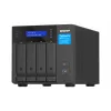 QNAP TVS-H474 NAS Tower Intel® Pentium® G7400 8 GB DDR4 0 TB QuTS hero Schwarz