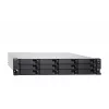 QNAP TS-H1886XU-RP-R2 NAS Rack (3U) Intel® Xeon® D D-1622 32 GB DDR4 0 TB QuTS hero Schwarz, Grau