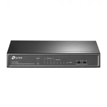 TP-Link TL-SF1008LP Netzwerk-Switch Unmanaged Fast Ethernet (10/100) Power over Ethernet (PoE) Schwarz