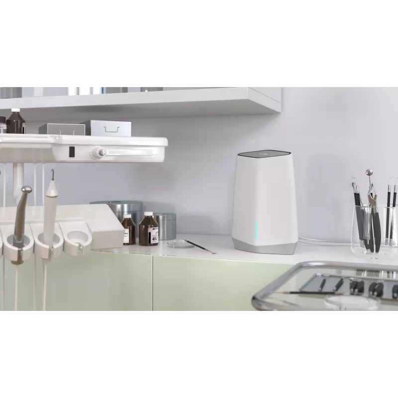 NETGEAR Orbi Pro WiFi 6 Tri-band Mesh System (SXK80) Tri-band (2.4 GHz / 5 GHz / 5 GHz) Wi-Fi 6 (802.11ax) Grau, Weiß 9 Intern