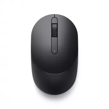 DELL Mobile Wireless Mouse – MS3320W - Schwarz, beidhändig, optisch, RF Wireless + Bluetooth, 1600 DPI, Schwarz