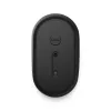 DELL Mobile Wireless Mouse – MS3320W - Schwarz, beidhändig, optisch, RF Wireless + Bluetooth, 1600 DPI, Schwarz