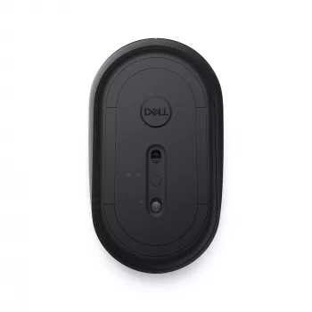 DELL Mobile Wireless Mouse – MS3320W - Schwarz, beidhändig, optisch, RF Wireless + Bluetooth, 1600 DPI, Schwarz