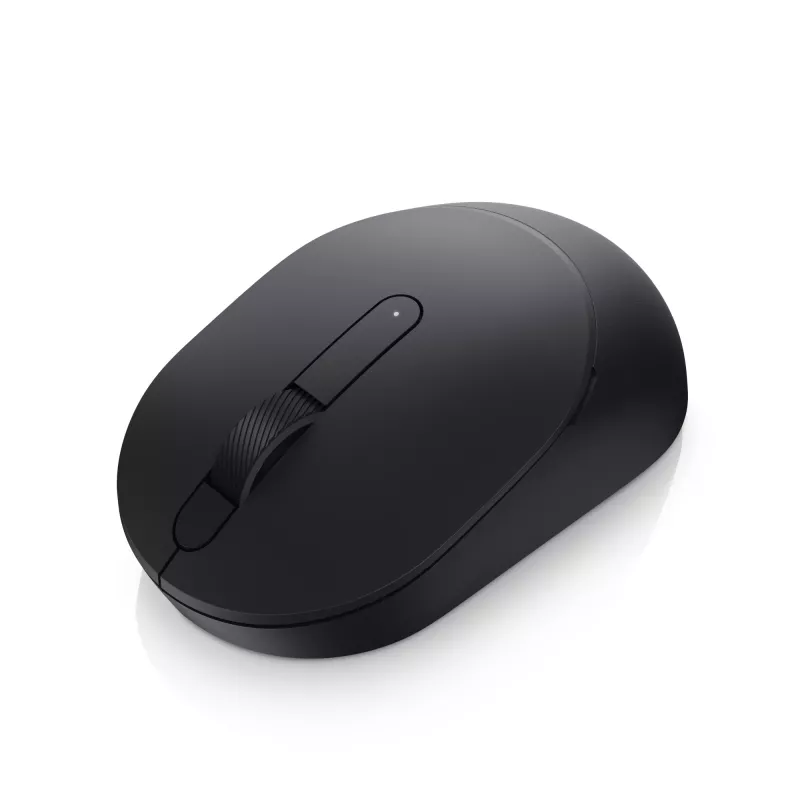 DELL Mobile Wireless Mouse – MS3320W - Schwarz, beidhändig, optisch, RF Wireless + Bluetooth, 1600 DPI, Schwarz