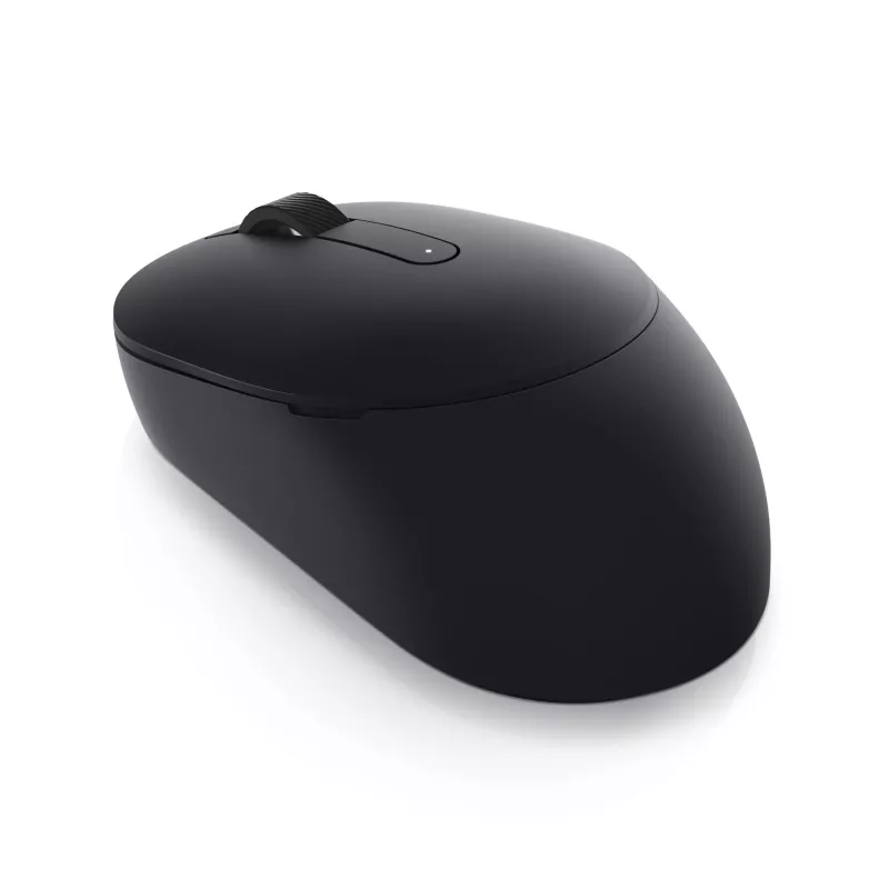 DELL Mobile Wireless Mouse – MS3320W - Schwarz, beidhändig, optisch, RF Wireless + Bluetooth, 1600 DPI, Schwarz