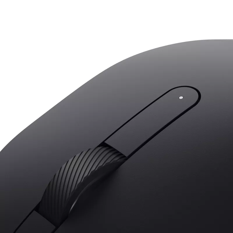 DELL Mobile Wireless Mouse – MS3320W - Schwarz, beidhändig, optisch, RF Wireless + Bluetooth, 1600 DPI, Schwarz