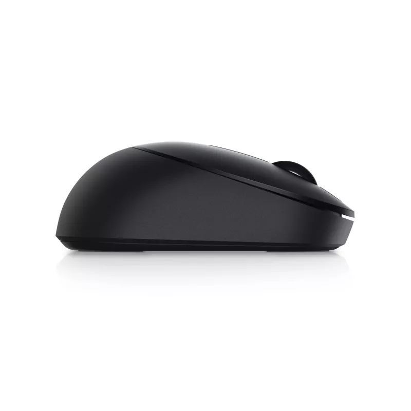 DELL Mobile Wireless Mouse – MS3320W - Schwarz, beidhändig, optisch, RF Wireless + Bluetooth, 1600 DPI, Schwarz