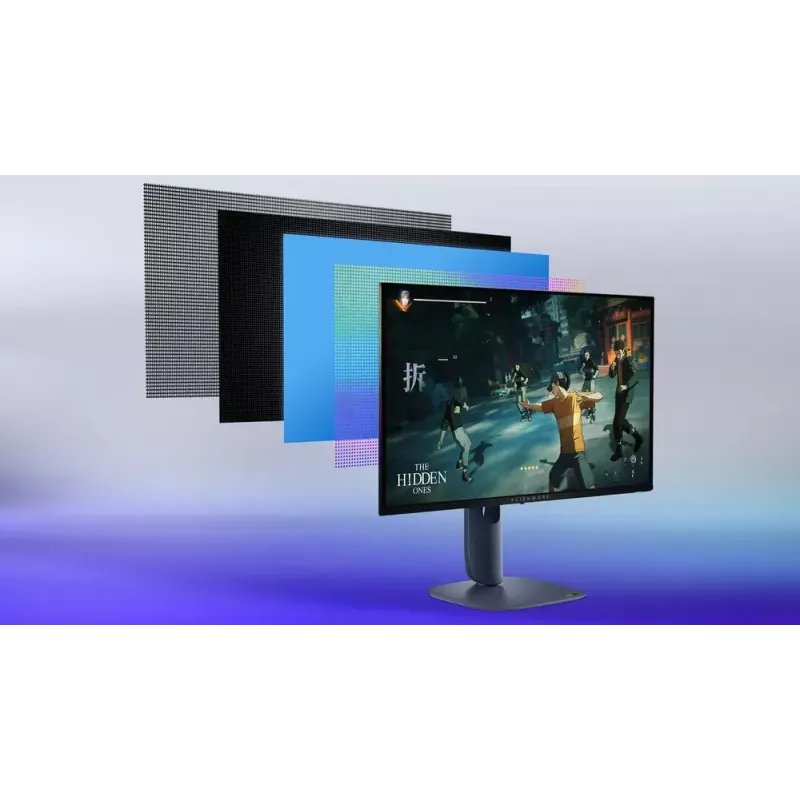 Alienware AW2725D Computermonitor 68,6 cm (27 Zoll) 2560 x 1440 Pixel Quad HD QD-OLED Blau