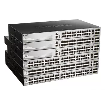 D-Link DGS-3130-54TS/E Netzwerk-Switch Managed L3 Gigabit Ethernet (10/100/1000) Grau