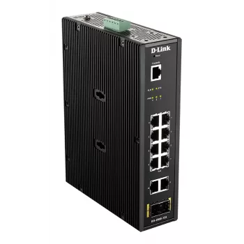 D-Link 12-Port L2 Industrial Smart Managed Switch mit 10 x 1GBaseT(X) & 2 x SFP