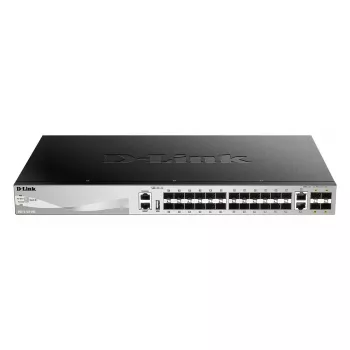 D-Link DGS-3130-30S/E Netzwerk-Switch Managed L3 10G Ethernet (100/1000/10000) Grau