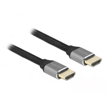 DELOCK Ultra High Speed HDMI-Kabel - A Stecker / A Stecker - 48 Gbps 8K 60 Hz - 3 m - Grau