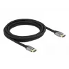 DELOCK Ultra High Speed HDMI-Kabel - A Stecker / A Stecker - 48 Gbps 8K 60 Hz - 3 m - Grau