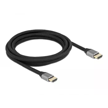 DELOCK Ultra High Speed HDMI-Kabel - A Stecker / A Stecker - 48 Gbps 8K 60 Hz - 3 m - Grau