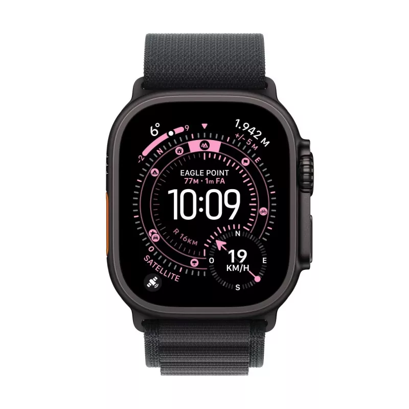 APPLE Watch Ultra 3 (2025) LTE 49mm Titangehäuse mit Alpine Loop Small - Schwarz