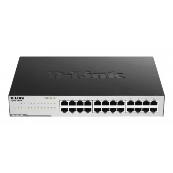 D-Link GO-SW-24G Unmanaged L2 Gigabit Ethernet (10/100/1000) 1U Schwarz