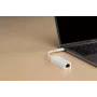 D-Link USB-C auf Gigabit Ethernet Adapter, Kabelgebunden, USB Typ-C, Ethernet, 1000 Mbit/s, Weiß