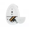 LOGITECH Wireless Mouse Lift for Business Rechtshänder Off-White