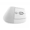 LOGITECH Wireless Mouse Lift for Business Rechtshänder Off-White