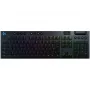 LOGITECH G915 Lightspeed Wireless RGB Mechanische Gaming-Tastatur - Schwarz - Qwertz Deutsch - Taktil