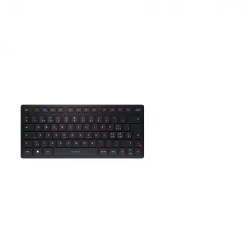 CHERRY KW 9200 MINI Tastatur Universal USB + RF Wireless + Bluetooth QWERTZ Swiss Schwarz