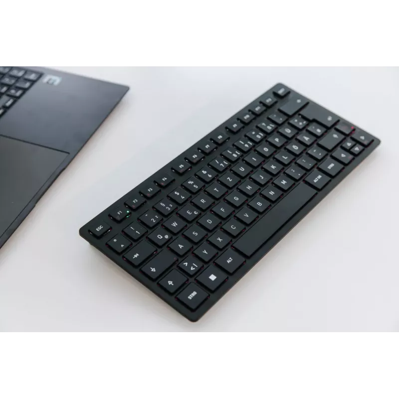 CHERRY KW 9200 MINI Tastatur Universal USB + RF Wireless + Bluetooth QWERTY Englisch Schwarz