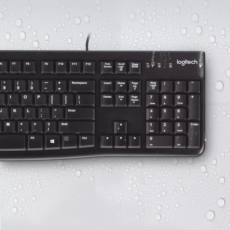 LOGITECH Tastatur K120 - Azerty Belgisch