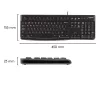 LOGITECH Tastatur K120 - Azerty Belgisch