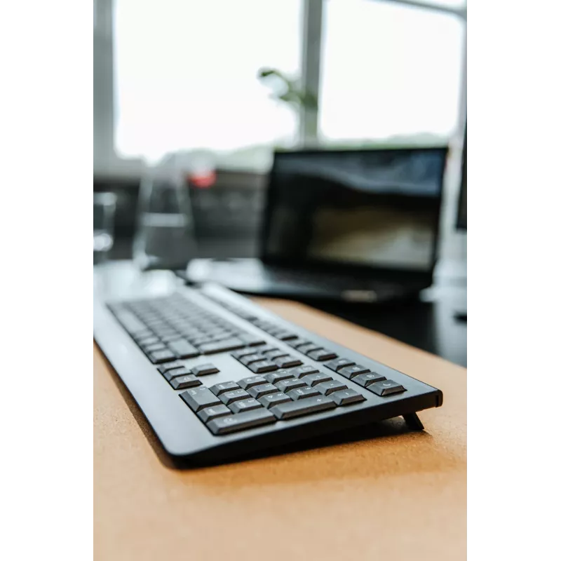 CHERRY KW 3000 Tastatur Universal RF Wireless QWERTY Spanisch Schwarz