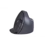 BakkerElkhuizen Evoluent D Medium Wireless, rechtshändig, vertikales Design, Laser, RF Wireless, 3200 DPI, Schwarz
