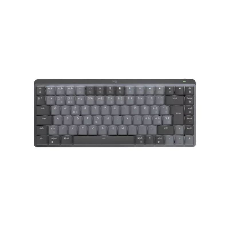LOGITECH Mx Mechanical Mini Minimalist Wireless Illuminated Keyboard - Graphite Tactile Quiet Qwertz Suisse
