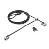 Kensington NanoSaver Keyed Dual Head Laptop-Schloss, 1,8 m, Kensington, Schlüssel, Kohlenstoffstahl, Schwarz, Edelstahl