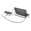 Kensington NanoSaver Keyed Dual Head Laptop-Schloss, 1,8 m, Kensington, Schlüssel, Kohlenstoffstahl, Schwarz, Edelstahl