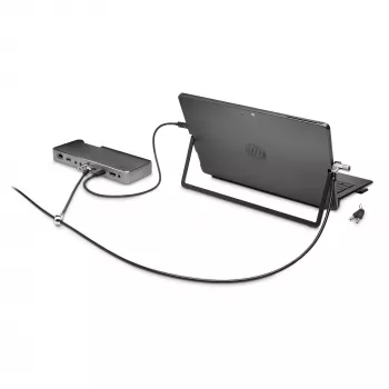 Kensington NanoSaver Keyed Dual Head Laptop-Schloss, 1,8 m, Kensington, Schlüssel, Kohlenstoffstahl, Schwarz, Edelstahl
