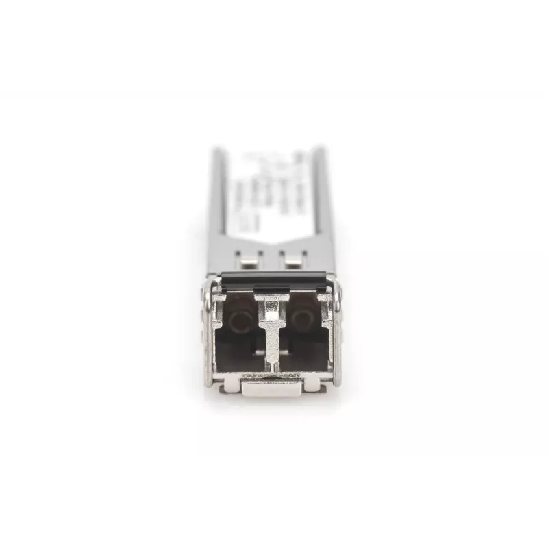 DIGITUS 1,25 Gbps SFP-Modul, bis zu 550 m Multimode, LC-Duplex-Stecker, Industrieversion 1000Base-SX, 850 nm