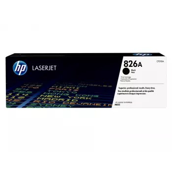 HP 826A Schwarz Original LaserJet Tonerkartusche, 29000 Seiten, Schwarz, 1 Stk.
